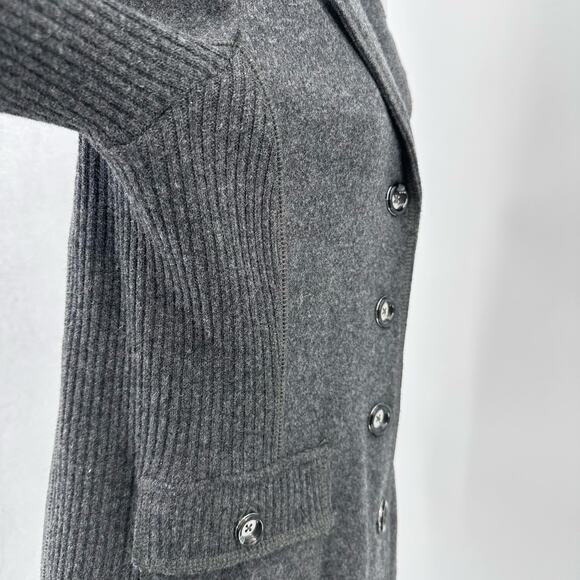 Jones New York Wool Blend Business Jacket Women's S Charcoal Gray Formal Office - Picture 11 of 11